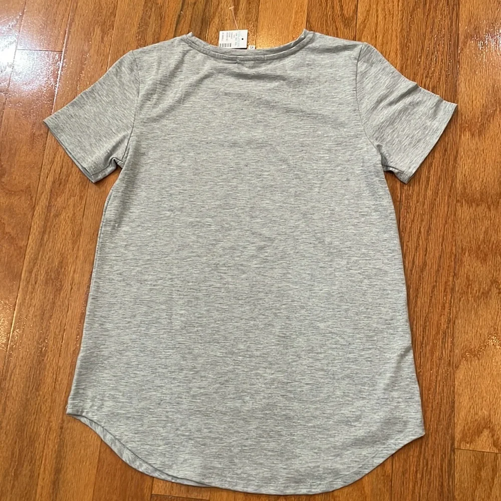 Maurices NWT Woman T Sleep Shirt Size XS Gray Short Sleeve - Picture 3 of 10
